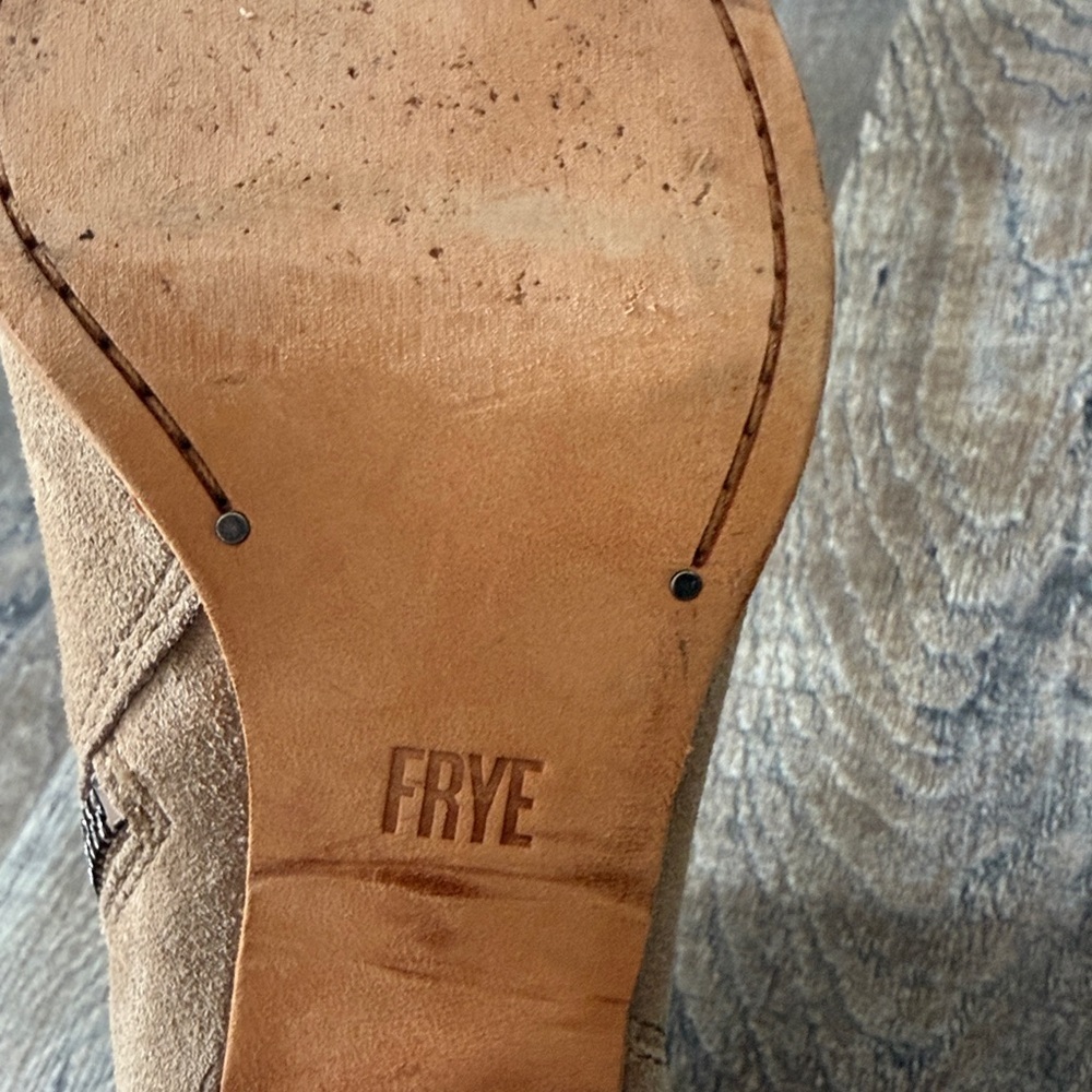 Frye | Reed Strappy Booties - Suede - Picture 6 of 10